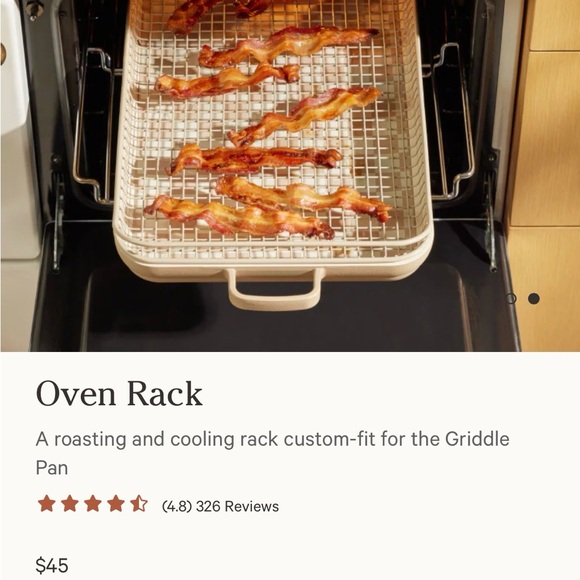 Versatile Tan Oven Rack for Baking - Picture 2 of 2